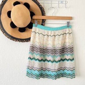 Missoni Chevron Patterned Skirt